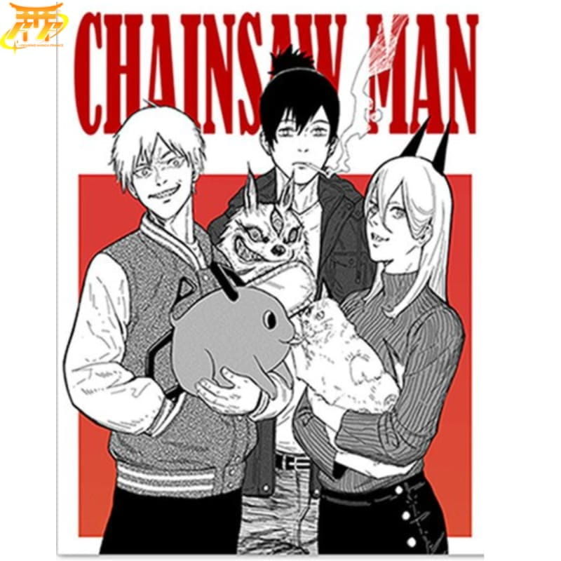 Equipe Aki Poster - Chainsaw Man™