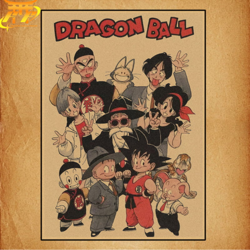 Equipe Z Family Poster - Dragon Ball Z™