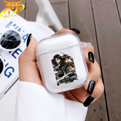 Eren et Livaï AirPods Hoesje - Attack on Titan™