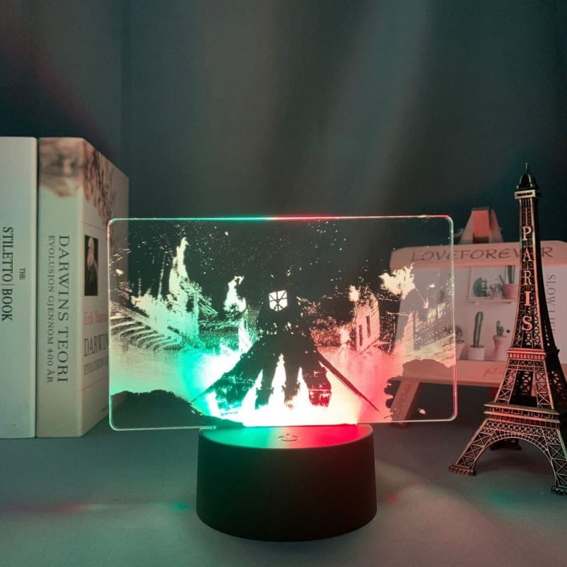 Eren Jaeger Bicolore LED Lamp - Attack on Titan™