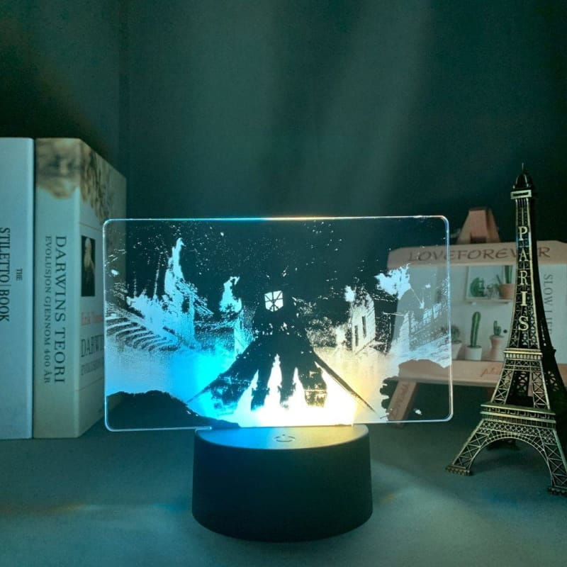 Eren Jaeger Bicolore LED Lamp - Attack on Titan™