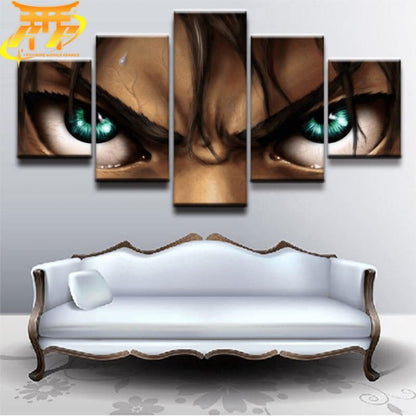 Eren Jäger Ingelijste Print - Attack on Titan™