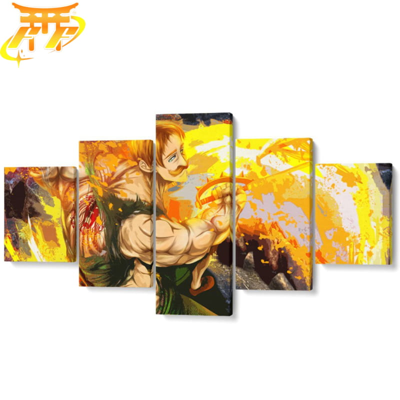 Escanor Ingelijste Print - Seven Deadly Sins™