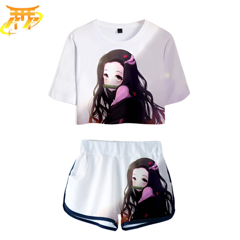 Femme Kamado Blanc Pyjama - Demon Slayer™