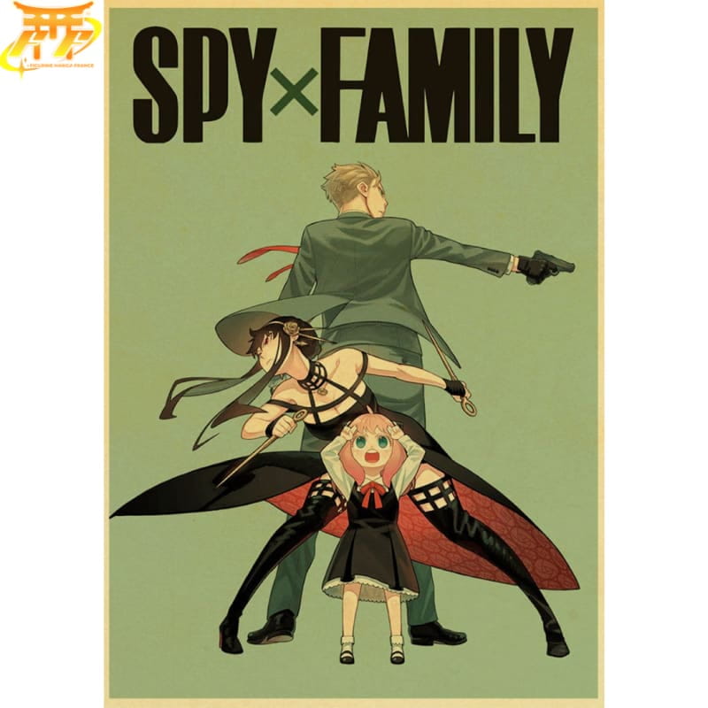 Forger Family "Combat" Poster - Spy x Family™