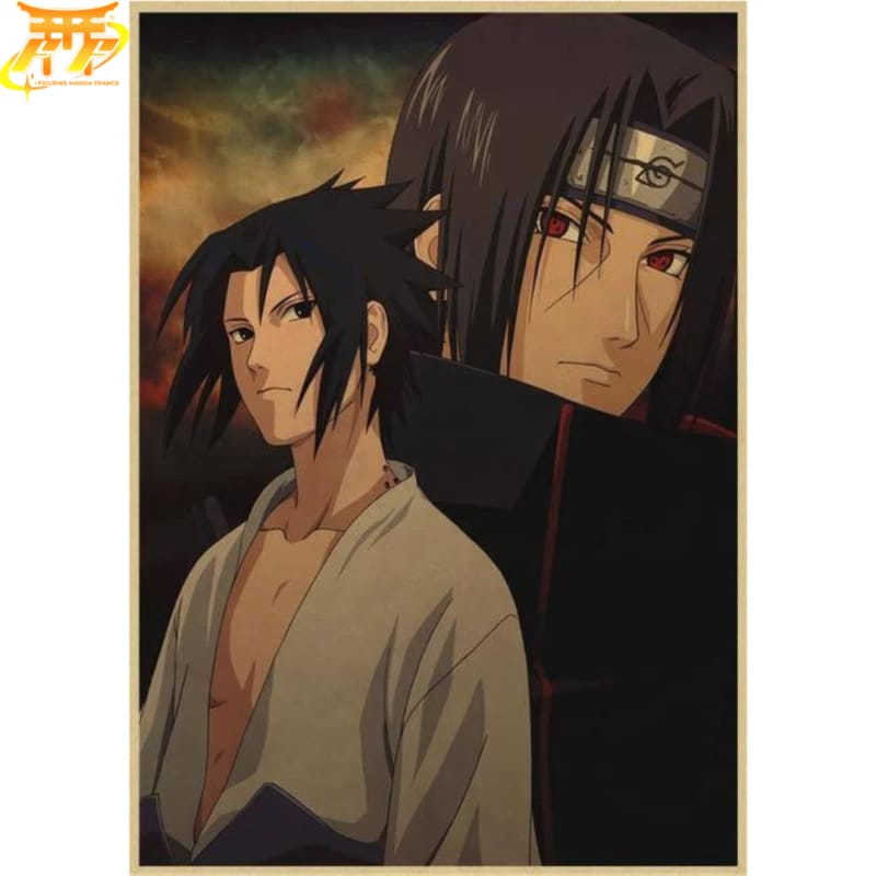 Fratrie Uchiwa Poster - Naruto™