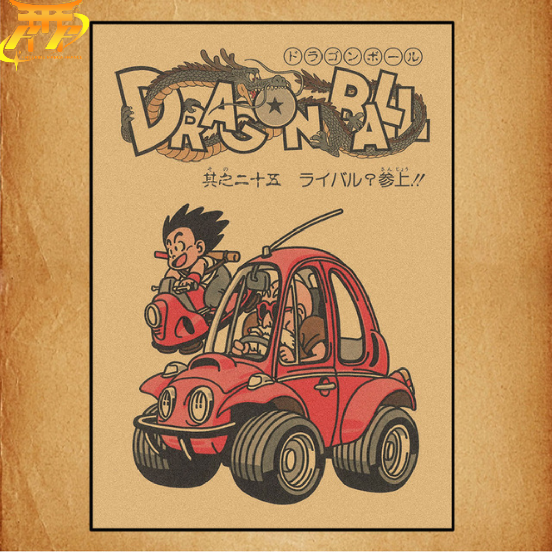 Goku "Car" Poster - Dragon Ball Z™