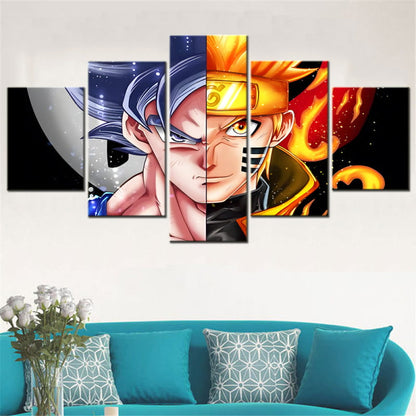 Goku x Naruto Ingelijste Print - Naruto Shippuden™