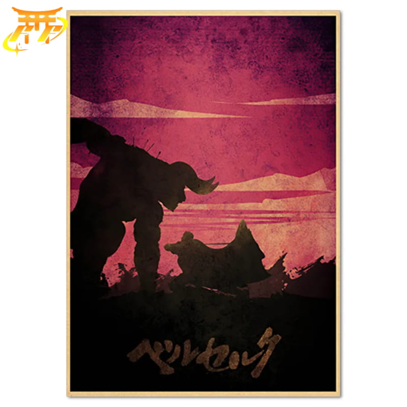 Guts contre Zodd Poster - Berserk™