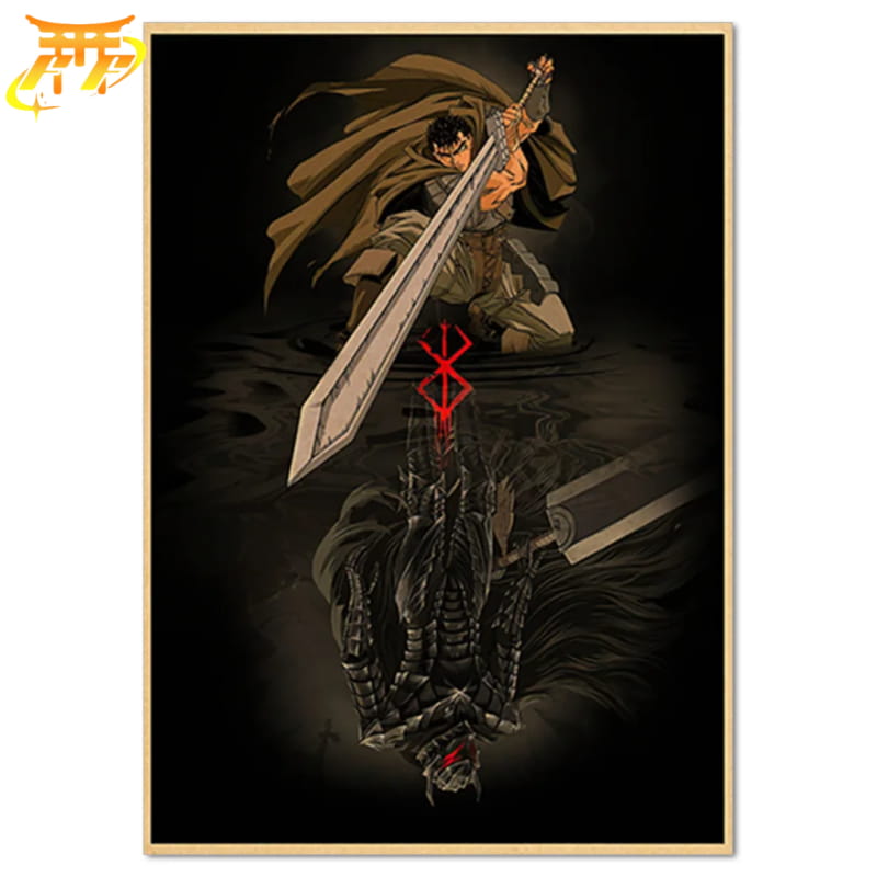 Guts "L'affrontement de l'Ombre" Poster - Berserk™
