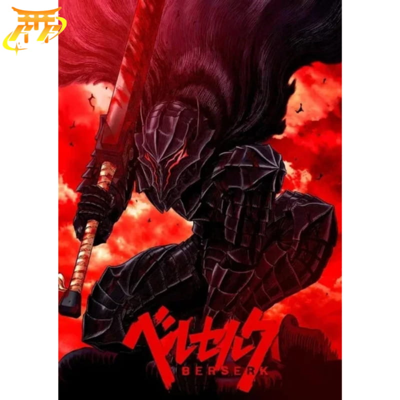 Guts le Chasseur de Dragon Poster - Berserk™