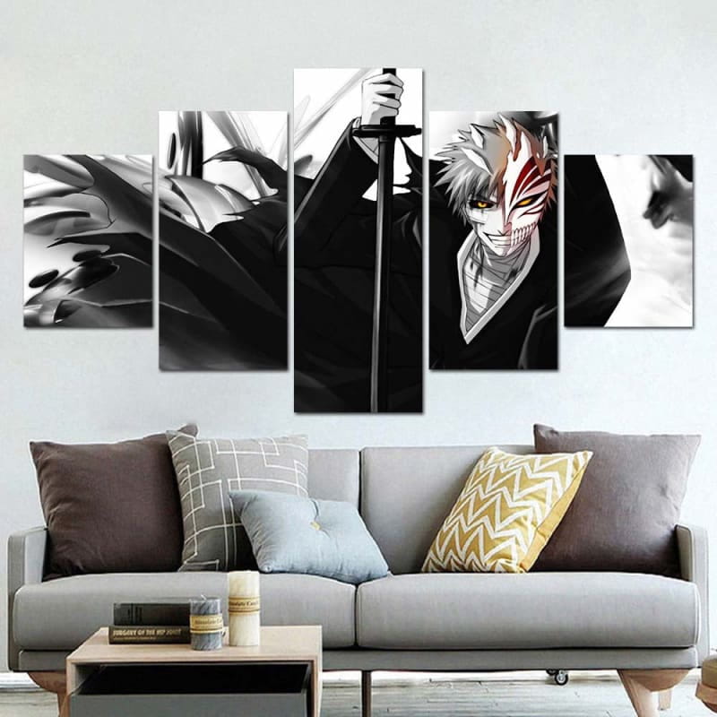 Ichigo Bankaï "Hollow" Ingelijste Print - Bleach™
