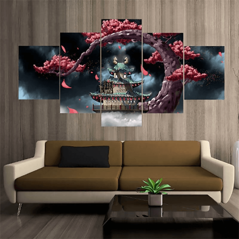 Île de Wano Kuni Ingelijste Print - One Piece™