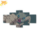 Inosuke Ingelijste Print - Demon Slayer™