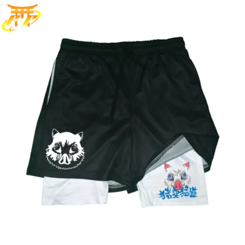 Inosuke Noir et Blanc Short - Demon Slayer™