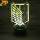 insigne Bataillon d'Exploration LED Lamp - Attack on Titan™