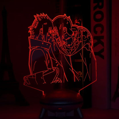 Itachi et Sasuke LED Lamp - Naruto Shippuden™