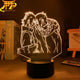 Itachi en Sasuke LED Lamp - Naruto Shippuden™