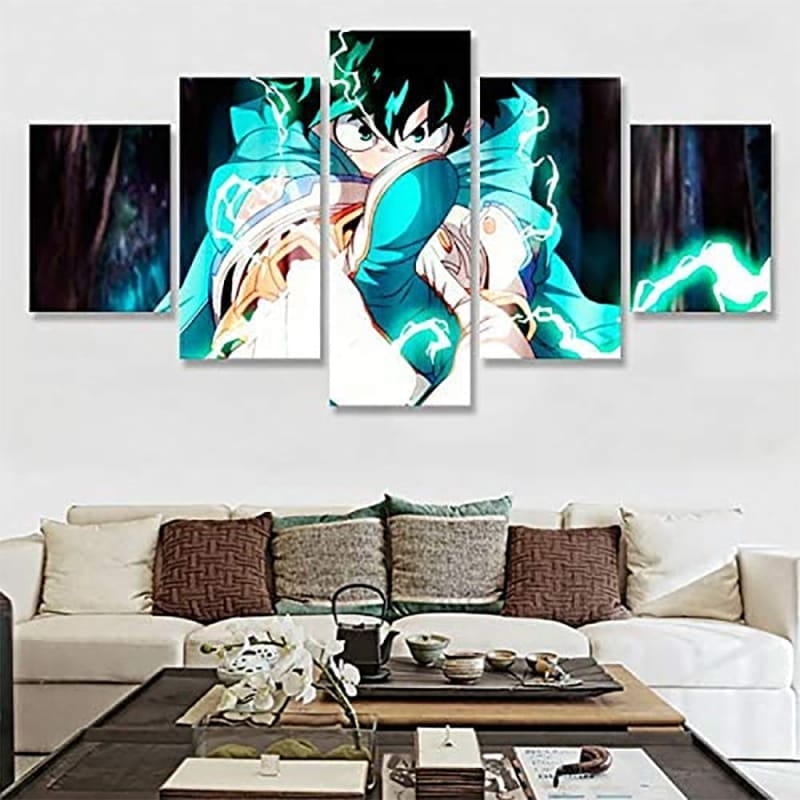 Izuku Midoriya "Deku" Ingelijste Print - My Hero Academia™