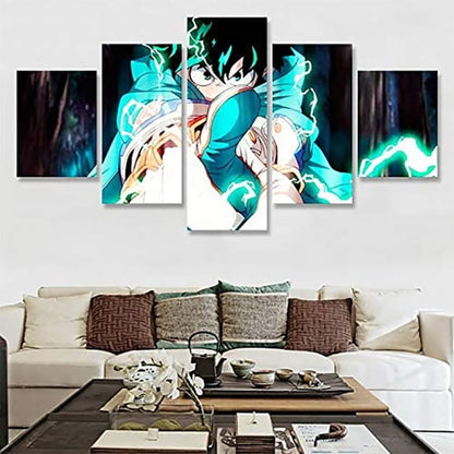 Izuku Midoriya "Deku" Ingelijste Print - My Hero Academia™