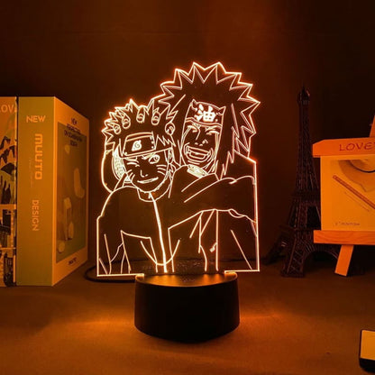 Jiraiya et Naruto LED Lamp - Naruto Shippuden™