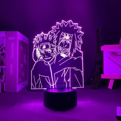 Jiraiya et Naruto LED Lamp - Naruto Shippuden™