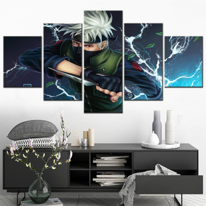 Kakashi Raiton Ingelijste Print - Naruto Shippuden™