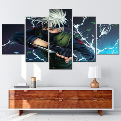 Kakashi Raiton Ingelijste Print - Naruto Shippuden™