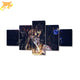 Kirito & Asuna Ingelijste Print - Sword Art Online™