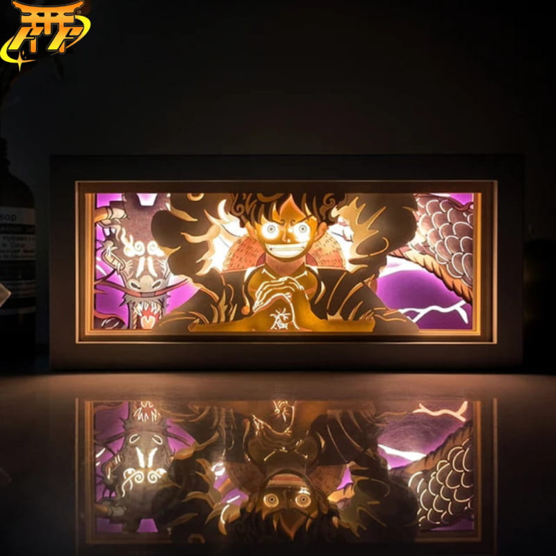Lampe veilleuse 3D Nika vs Kaido - One Piece™