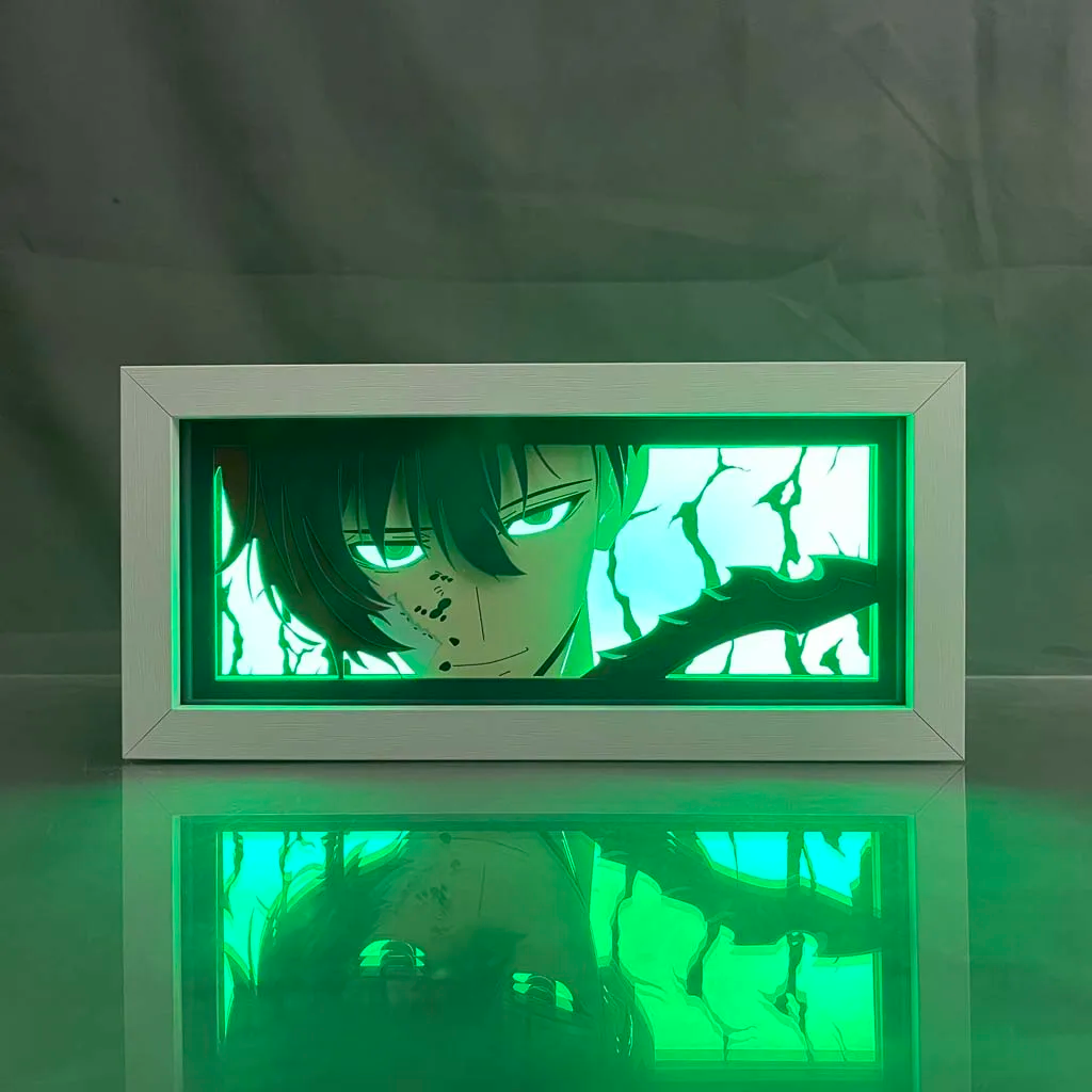 Lampe Veilleuse 3D Sung Jin-Woo "Double-Éveil" - Solo Leveling™