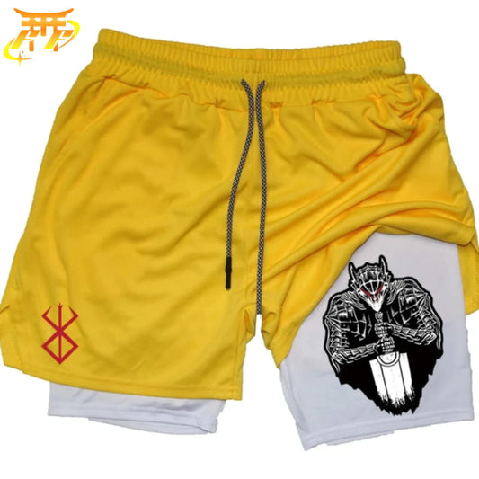 Le Chevalier Noir "Jaune et Blanc" Short - Berserk™
