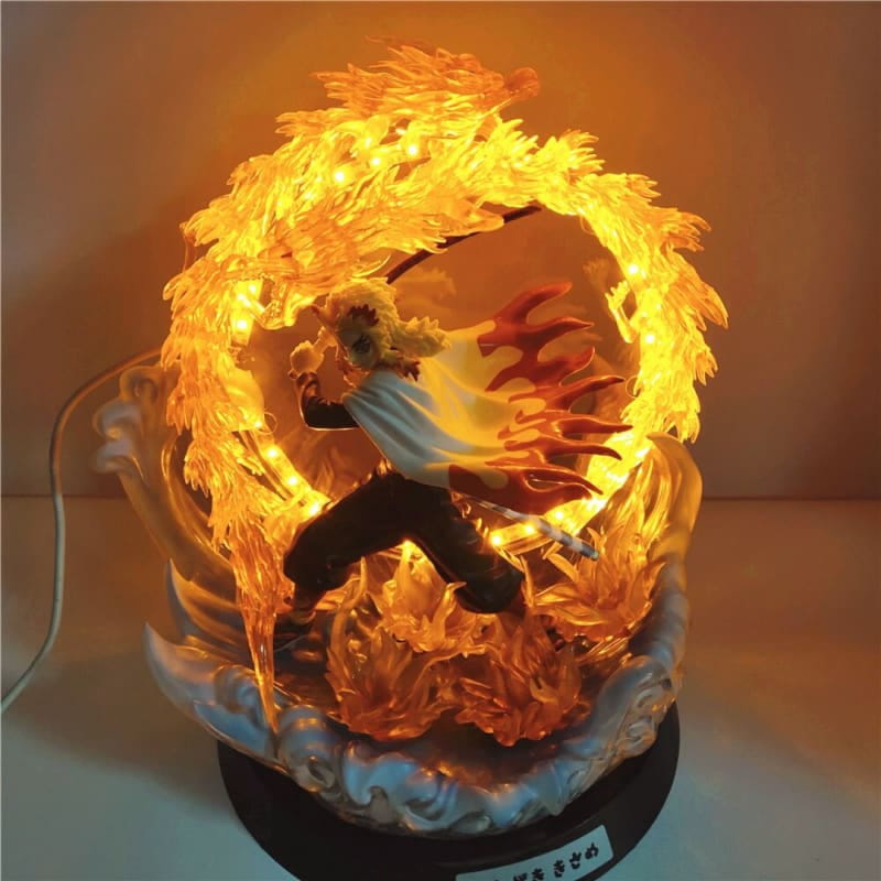 LED Kyojuro Rengoku " Souffle de la Flamme" Figuur - Demon Slayer™