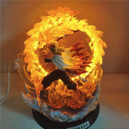 LED Kyojuro Rengoku " Souffle de la Flamme" Figuur - Demon Slayer™