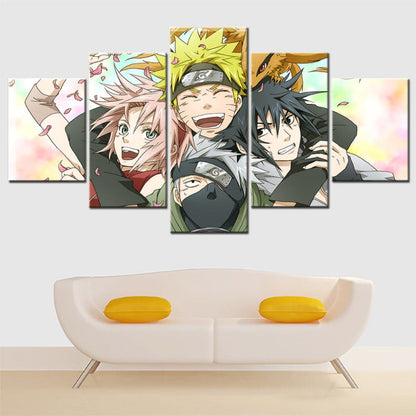 L'Equipe 7 Ingelijste Print - Naruto Shippuden™