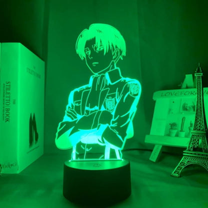 Livaï (Rivaille) Ackerman LED Lamp - Attack on Titan™