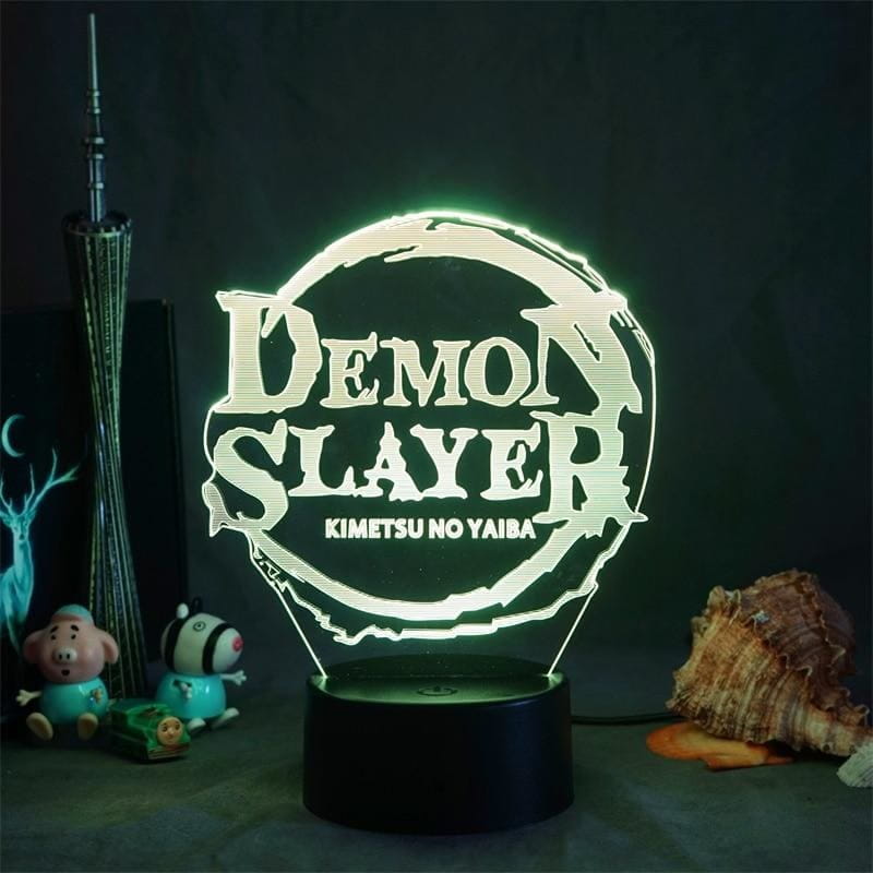 logo Kimetsu no Yaiba LED Lamp - Demon Slayer™