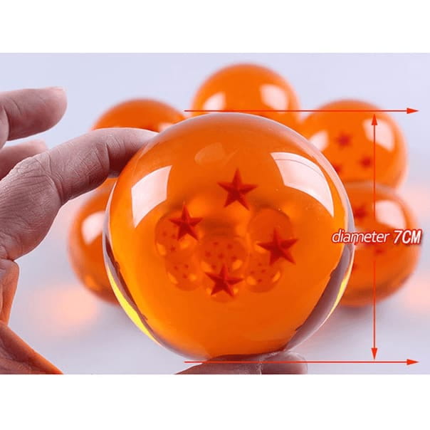 Lot figurine des 7 boules de cristal - Dragon Ball Z™