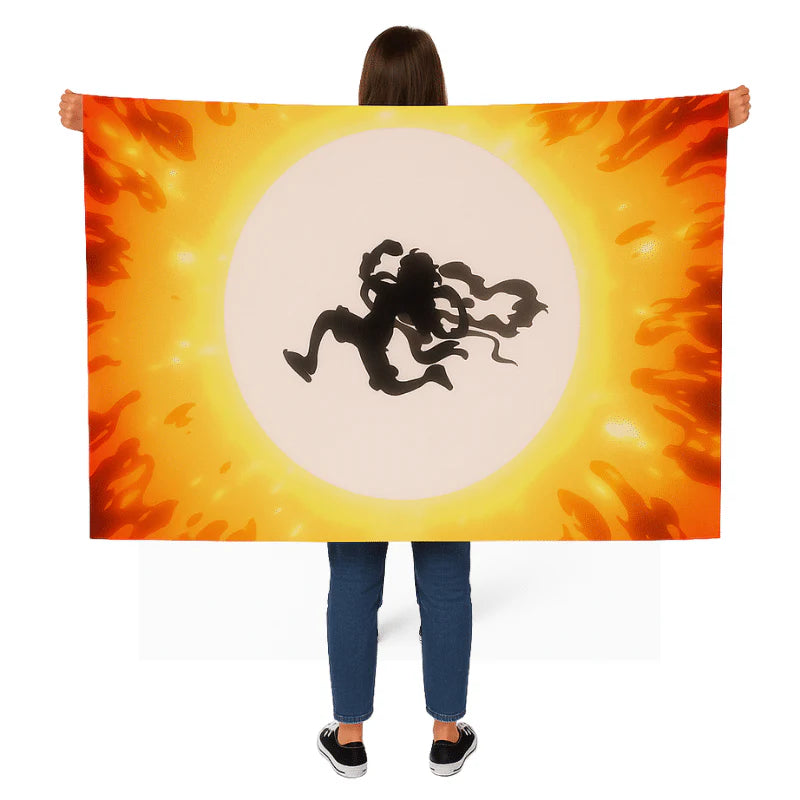 Luffy "Silhouette Gear 5" Vlag - One Piece™