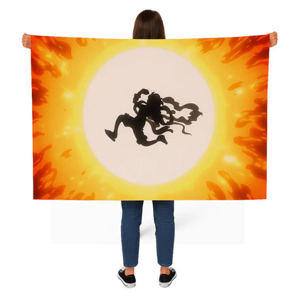 Luffy "Silhouette Gear 5" Vlag - One Piece™