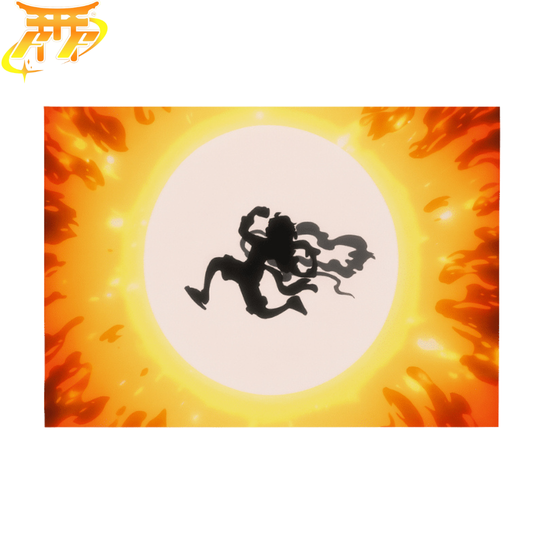 Luffy "Silhouette Gear 5" Vlag - One Piece™