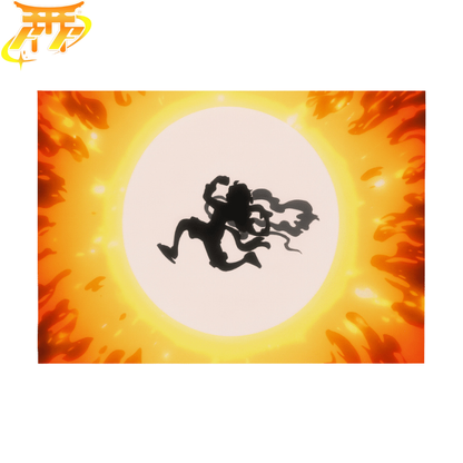 Luffy "Silhouette Gear 5" Vlag - One Piece™