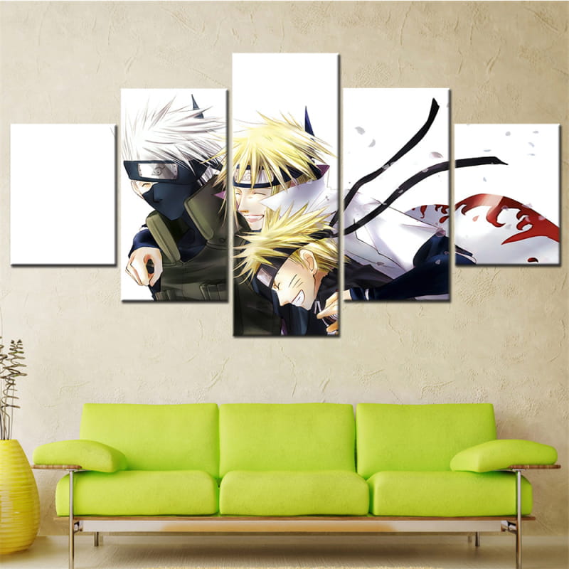 Maître et Disciple Ingelijste Print - Naruto Shippuden™
