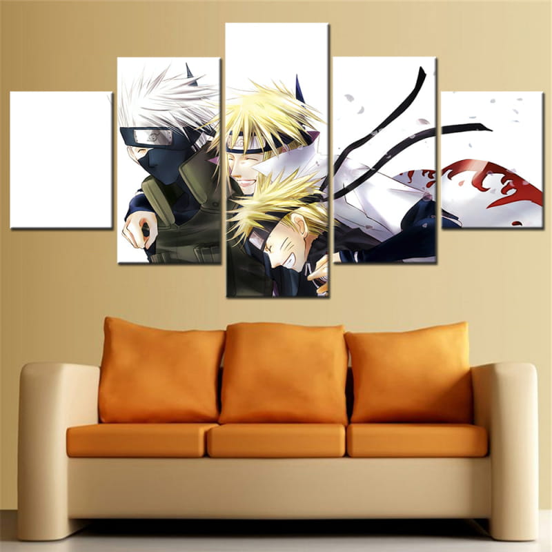 Maître et Disciple Ingelijste Print - Naruto Shippuden™