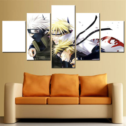 Maître et Disciple Ingelijste Print - Naruto Shippuden™