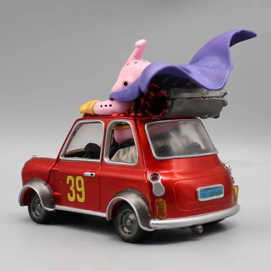 Majin Buu & Mr. Satan "Voiture Rouge" Figuur - Dragon Ball Z™