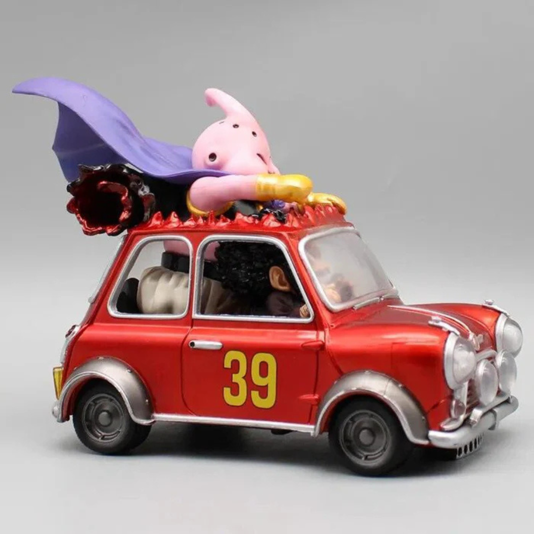 Majin Buu & Mr. Satan "Voiture Rouge" Figuur - Dragon Ball Z™