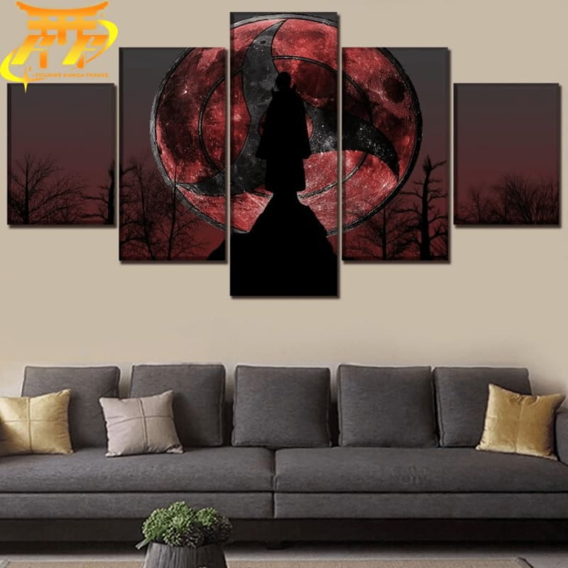 Mangekyô Sharingan de Itachi Uchiha Ingelijste Print - Naruto Shippuden™