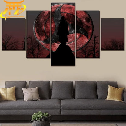 Mangekyô Sharingan de Itachi Uchiha Ingelijste Print - Naruto Shippuden™