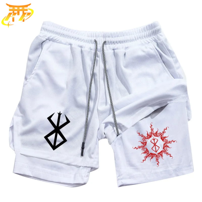 Marque du Sacrifice Blanc et Rouge Short - Berserk™